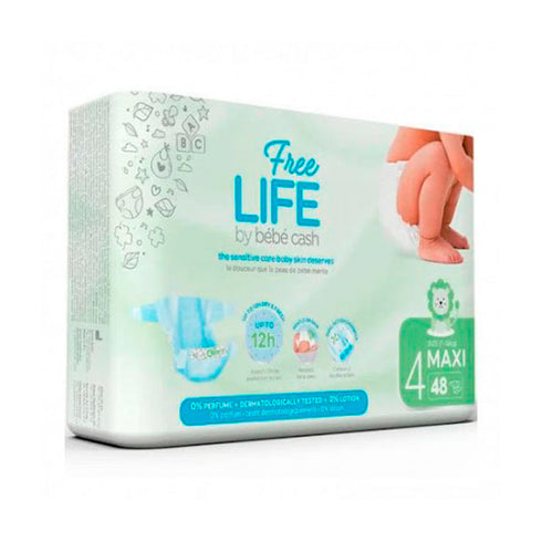 Freelife Bebecash Nappy 4 Maxi 7-18kg 48U Jag Couture Beauty