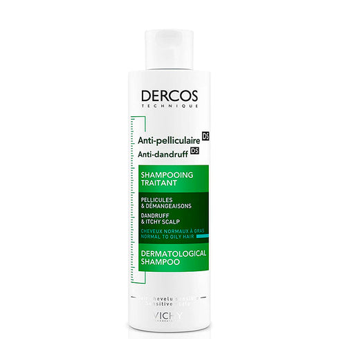 Vichy Dercos Anti-Dandruff Anti-Greasy Shampoo 200ml - Jag Couture Beauty