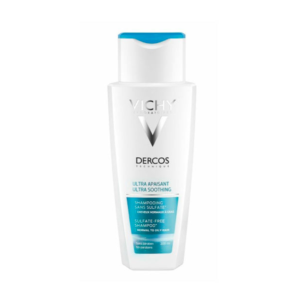 Vichy Dercos Ultra Soothing Shampoo 200ml - Jag Couture Beauty