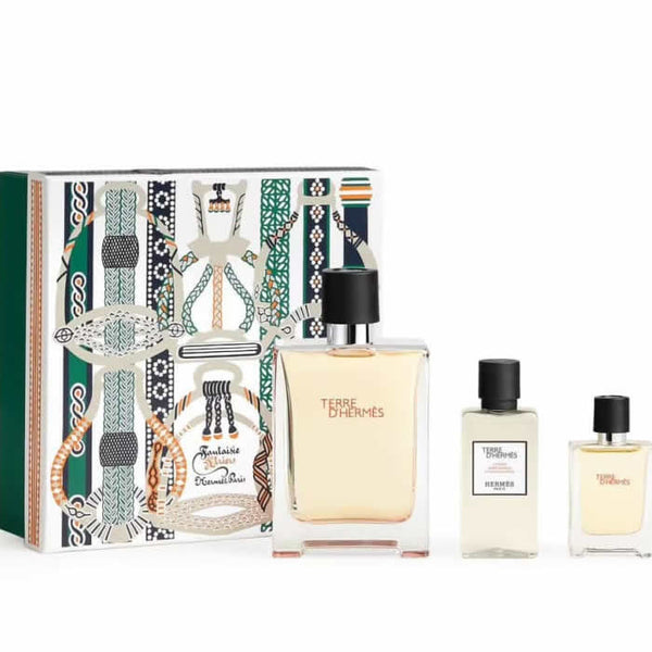 Terre D'Hermes Eau De Toilette Spray 100ml Set 3 Pieces - Jag Couture Beauty