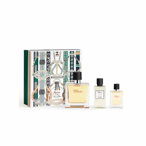 Terre D'Hermès Eau De Parfum Spray 75 ml Set 3 Stück