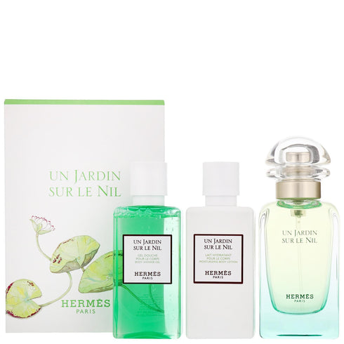 Hermès Hermes Un Jardin Sur Le Nil Edt Sp 50ml Bl 40ml Sg 40mlset - Jag Couture Beauty