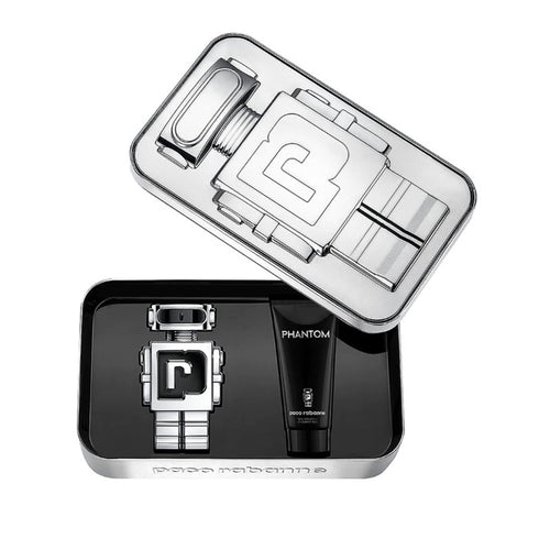 Paco Rabanne Phantom Eau De Toilette Spray 100ml Set 2 Pieces - Jag Couture Beauty