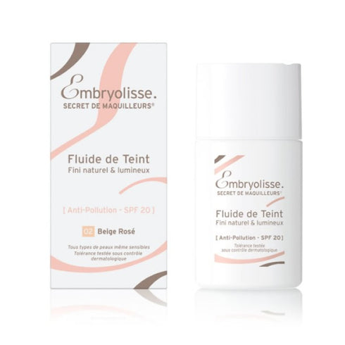 Embryolisse Fluid De Teint Spf20 02 Beige Rosé - Jag Couture Beauty