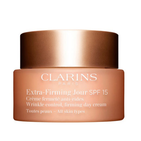Clarins Extra-Firming Day Cream All Skin Types Spf15 50ml - Jag Couture Beauty