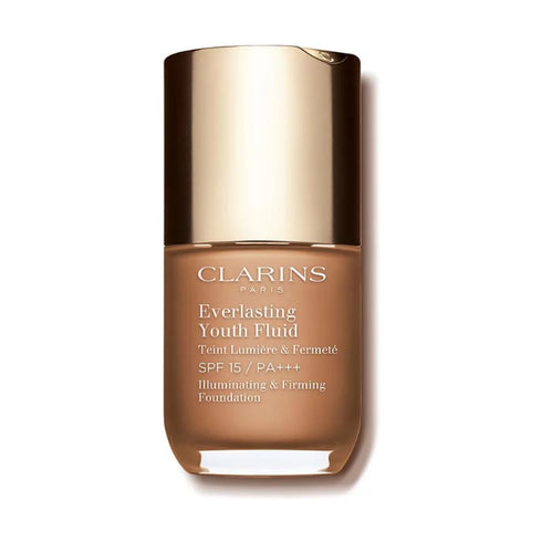 Clarins Everlasting Youth Fluid Foundation Spf15 113 Chestnut 30ml - Jag Couture Beauty