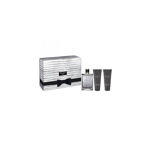 Jimmy Choo Man Eau De Toilette Spray 100ml Set 3 Pieces - Jag Couture Beauty