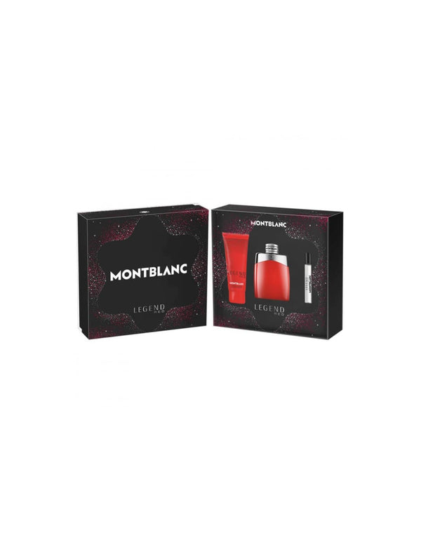 Set Montblanc Legend Red Edp 100ml Gel Mini@ - Jag Couture Beauty
