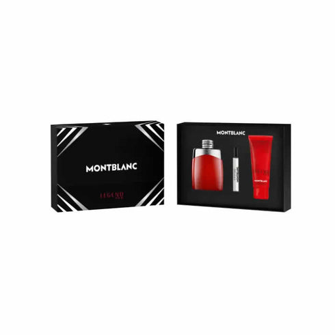 Montblanc Legend Red Eau De Perfume Spray 100ml Set 3 Pieces - Jag Couture Beauty