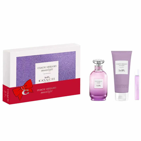 Coach Dreams Moonlight Eau De Perfume Spray 90ml Set 3 Pieces - Jag Couture Beauty