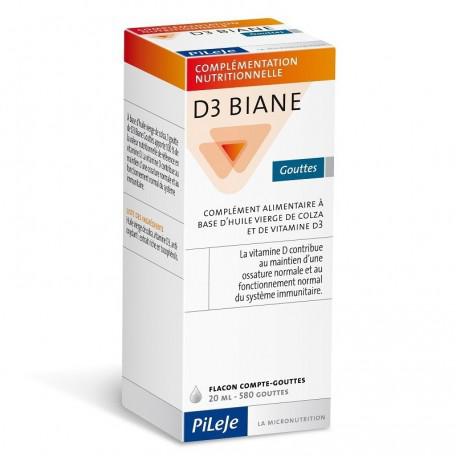 Pileje D3 Biane Drops 15ml Jag Couture Beauty