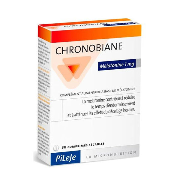 Pileje Chronobiane Melatonin 1mg 30 Tablets Jag Couture Beauty