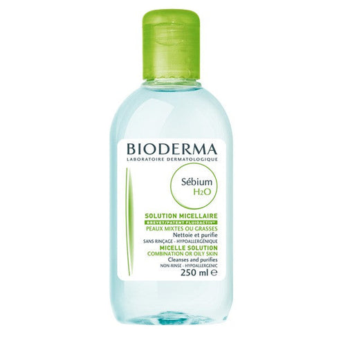 Bioderma Sebium H2o Micelle Solution Combination Or Oily Skin 250ml