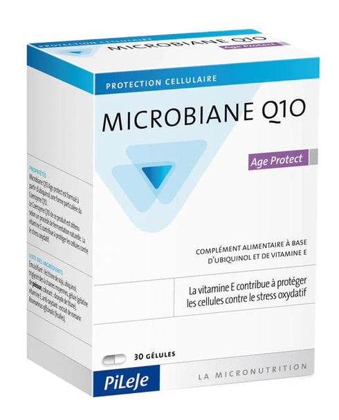 Pileje Microbiane Q10 Age Protect 30 Glules - Jag Couture Beauty