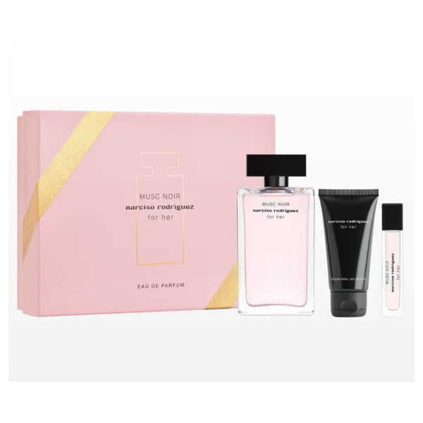 Narciso Rodriguez For Her Musc Noir Eau De Parfum Spray 100ml Christmas Set - Jag Couture Beauty