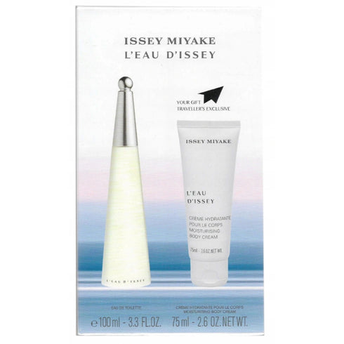 Issey Miyake L'Eau D'Issey Eau De Toilette Spray 100ml Set 2 Pieces - Jag Couture Beauty
