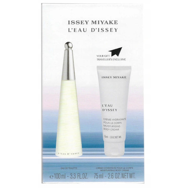 Issey Miyake L'Eau D'Issey Eau De Toilette Spray 100ml Set 2 Pieces - Jag Couture Beauty