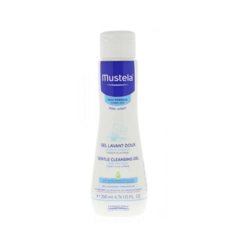 Mustela Gentle Cleansing Gel Face And Body 200ml - Jag Couture Beauty