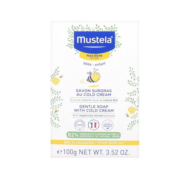 Mustela Gentle Bath Soap With Cold Cream 100g Jag Couture Beauty