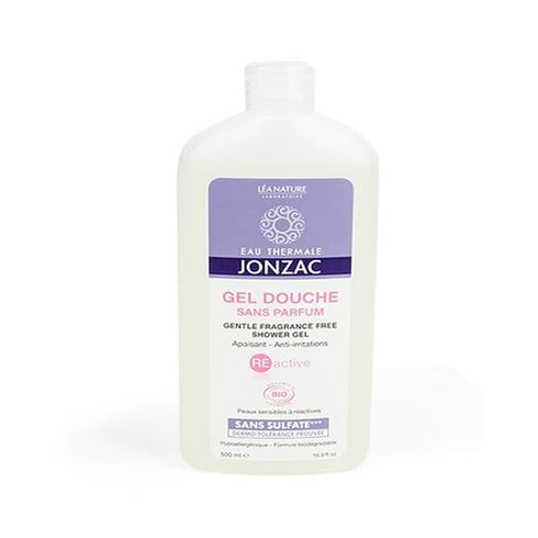 Jonzac Reactive Gentle Fragance-Free Shower Gel 500ml - Jag Couture Beauty