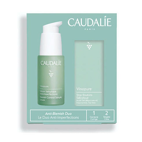 Caudalie Vinopure Set Anti-Imperfection Serum 30ml + Gift Stop Blemish Serum 15ml - Jag Couture Beauty