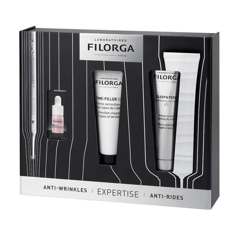 Filorga Time Filler Cream 30ml + Sleep Pellet 40ml Set 3 Pieces - Jag Couture Beauty
