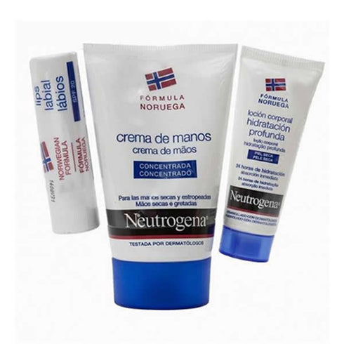 Neutrogena Scented Hand Cream 50ml + Lip Care Spf 20 4.8g - Jag Couture Beauty