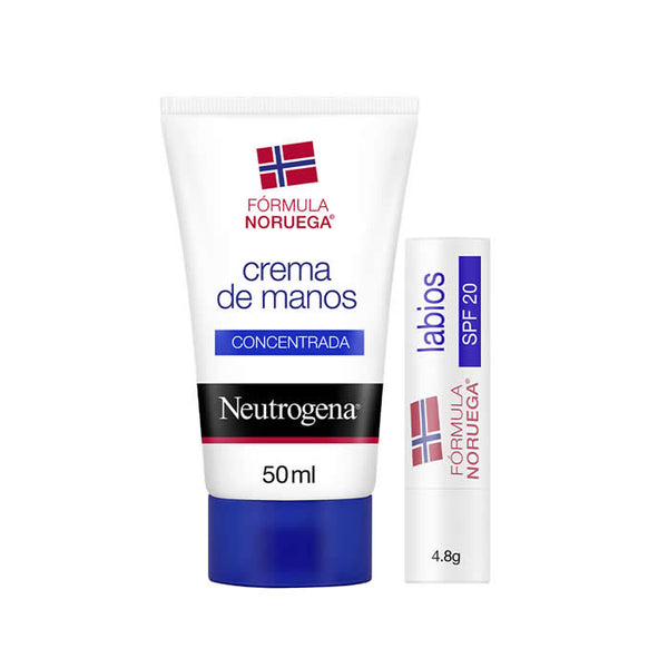 Neutrogena Scented Hand Cream 50ml + Lip Care Spf 20 4.8g Jag Couture Beauty