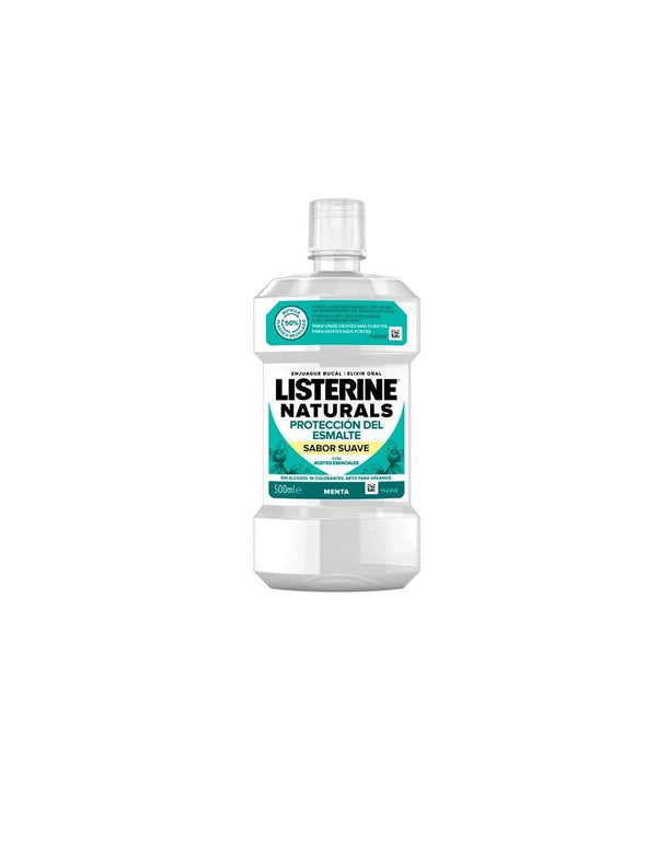 Listerine Naturals Enjuague Bucal Reparador Esmalte 500ml Jag Couture Beauty