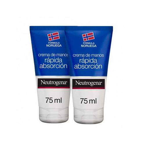 Neutrogena Double Hand Cream Fast Absorption 2x75ml - Jag Couture Beauty
