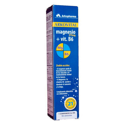 Arkopharma Arkovital Magnesium 375mg 21 Brausetabletten