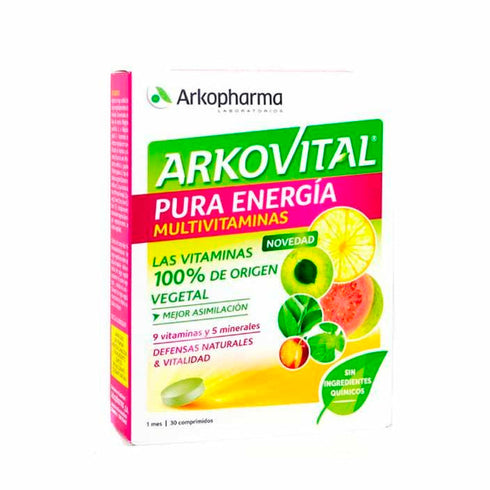 Arkopharma Arkovital Pure Multivitamine 30 Tabletten