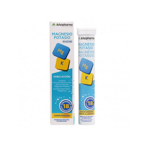 Arkopharma Arkovital Magnesium Potassium 18 Tablets - Jag Couture Beauty