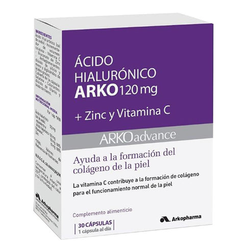 Arkopharma Hyaluronic Acid 30 Capsules - Jag Couture Beauty