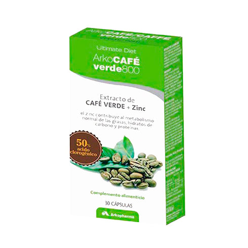 Arkopharma Green Coffee 30 Capsules - Jag Couture Beauty