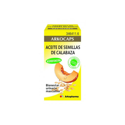 Arkocapsulas Pumpkin Seed Oil 50 Capsules - Jag Couture Beauty