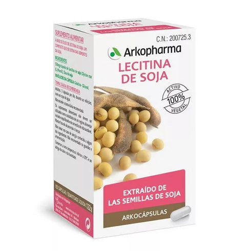 Arkopharma Lecitina Soja Arkocapsulas 150 Capsules - Jag Couture Beauty