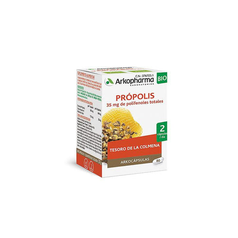 Arkopharma Arkocápsulas Propolis 80 Capsules - Jag Couture Beauty