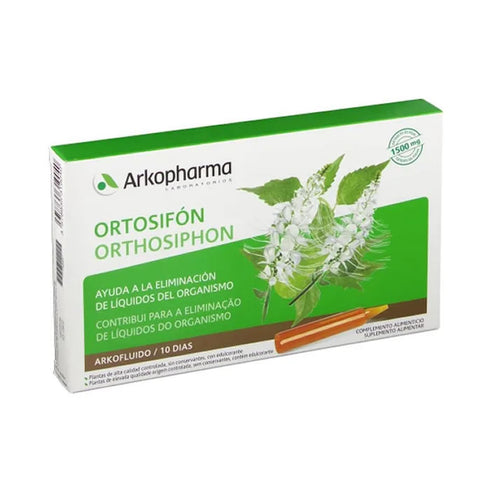 Arkopharma Arkofluido Ortosifon 10 Ampoules - Jag Couture Beauty