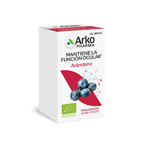 Arkopharma Blueberry 40 Capsules - Jag Couture Beauty