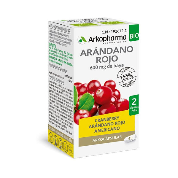 Arkopharma Cranberry 45 Capsules Jag Couture Beauty