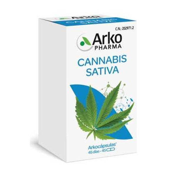 Arkocaps Cannabis Sativa 45 Capsules - Jag Couture Beauty