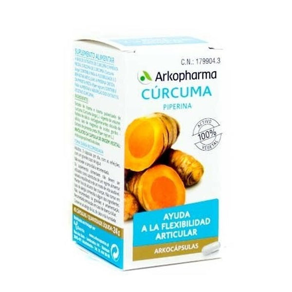 Arkopharma Turmeric Organic 40 Capsules - Jag Couture Beauty