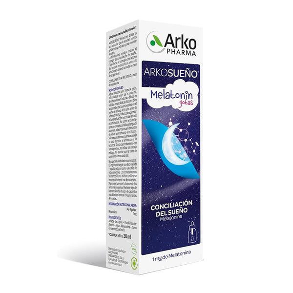 Arkopharma Melatonin Drops 30ml - Jag Couture Beauty