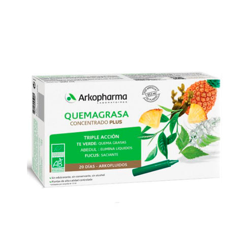 Arkopharma Fat Burner 20 Ampoules - Jag Couture Beauty