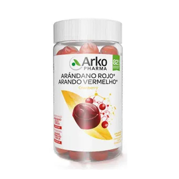 Arkopharma Cranberry 60 Gummies Cranberry And Cherry Flavor - Jag Couture Beauty