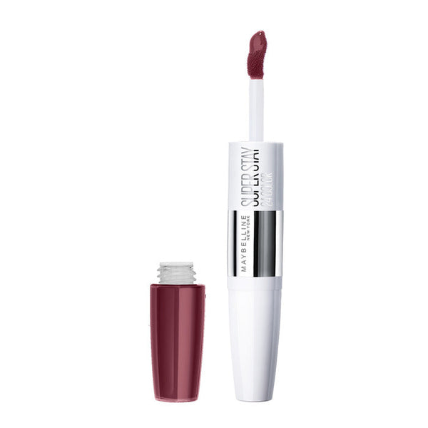Maybelline Superstar 24 2-Step Flüssig-Lippenstift-Makeup, 260 Wildberry