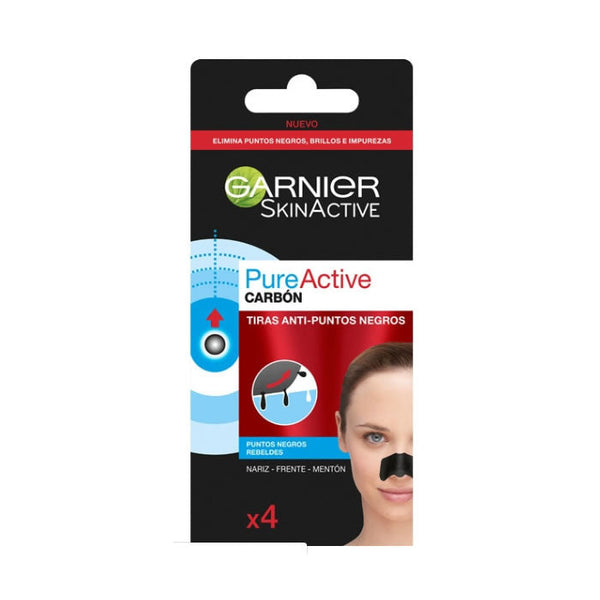 Garnier PureActive Anti-Blackheads Strip x4 Jag Couture Beauty