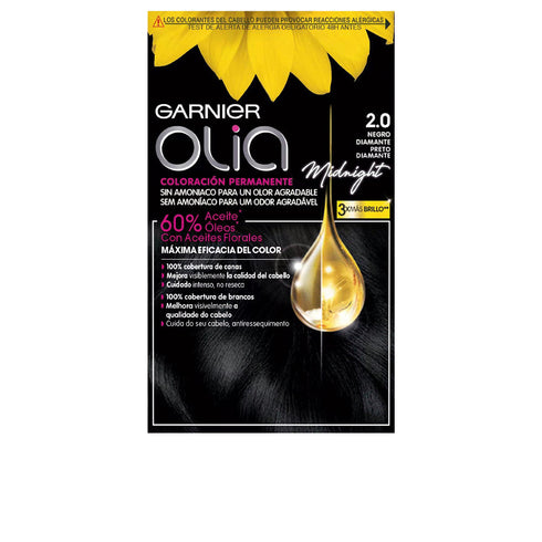 Garnier Olia Permanent Coloring 2.0 Black Diamond Jag Couture Beauty