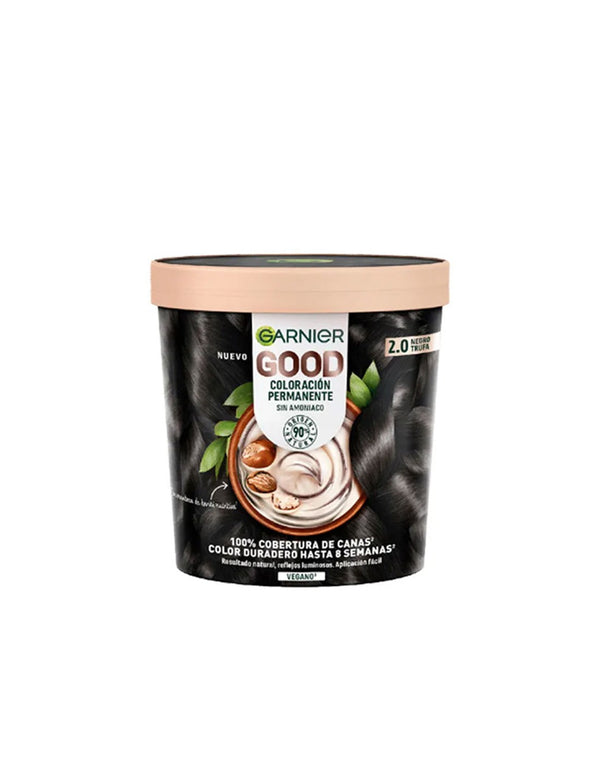 Garnier Good Coloración Permanente 2,0 Negro Trufa 1 U - Jag Couture Beauty